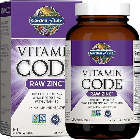 Garden of Life Zinc Supplement