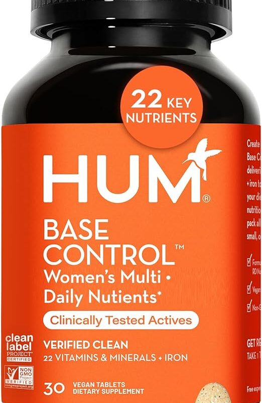 HUM Base Control Daily Women's Multivitamin Supplement