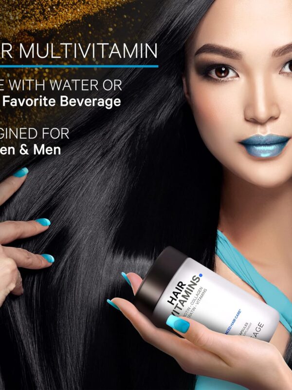 Hair Vitamins 10000 mcg Biotin Keratin Collagen Vitamin in Pakistan