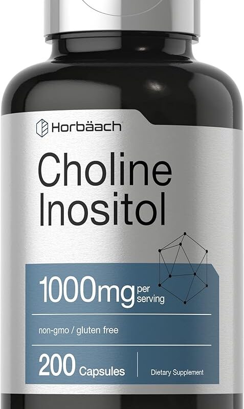 Horbaach Choline Inositol 1000mg Supplement