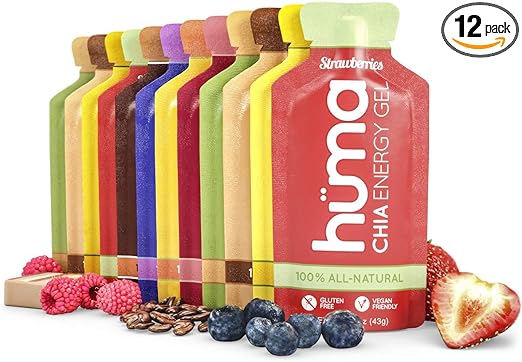 Huma Chia Energy Gel Variety 12 Pack Supplement in Pakistan