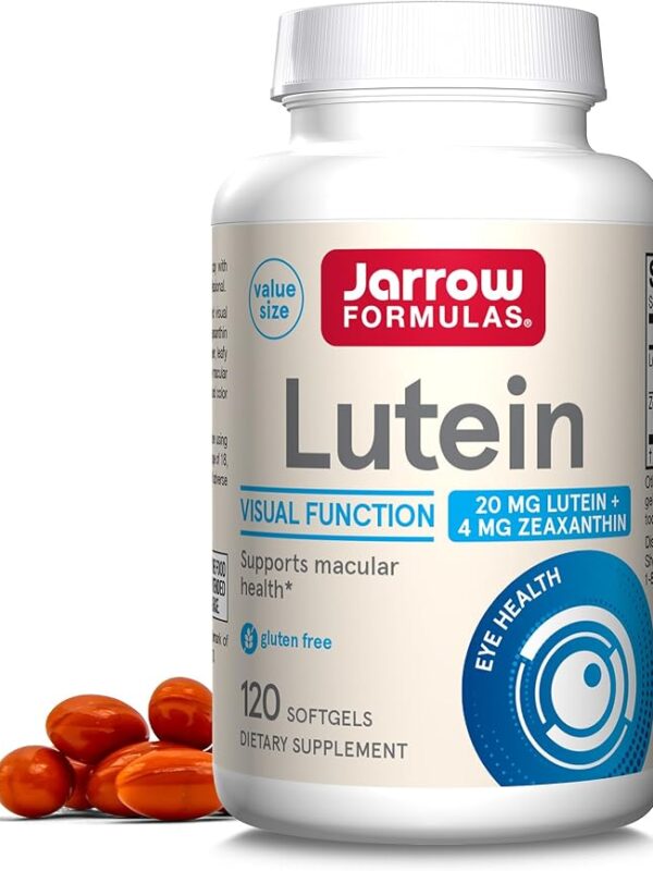 Jarrow Formulas Lutein 20 mg With Zeaxanthin