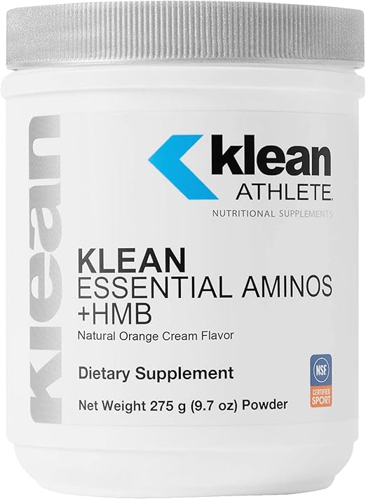 Klean ATHLETE Klean Essential Aminos + HMB - Blend of Essential Amino Acids - with HMB, Vitamin D3 & Glutamine for Lean Muscle