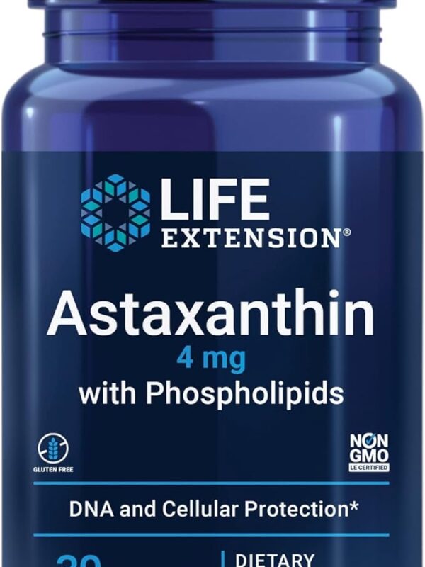 Life Extension Astaxanthin with Phospholipids 4 mg