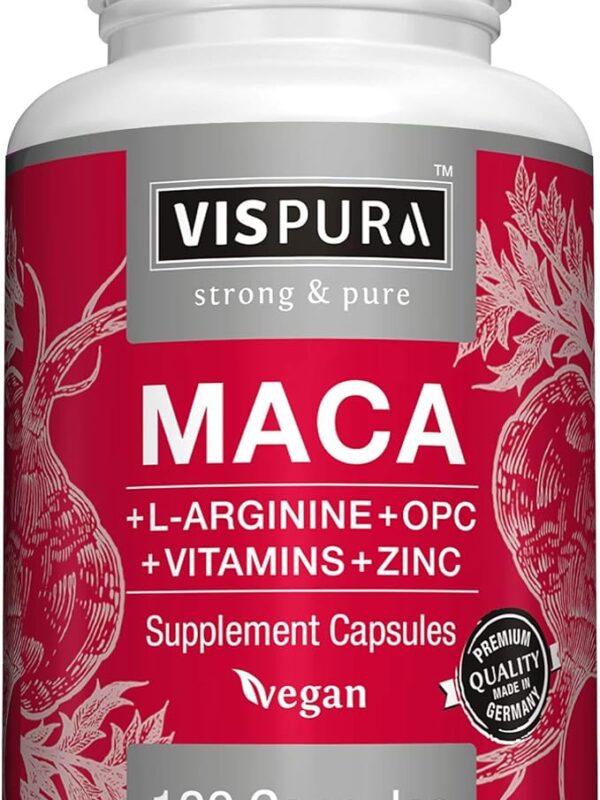 Maca Root Capsules 5000 mg + L-Arginine
