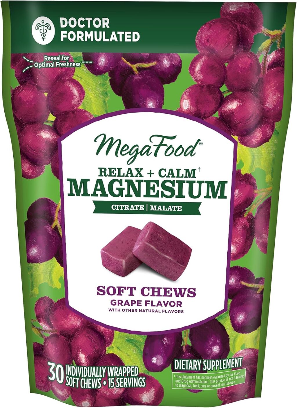MegaFood Relax + Calm Magnesium Supplement