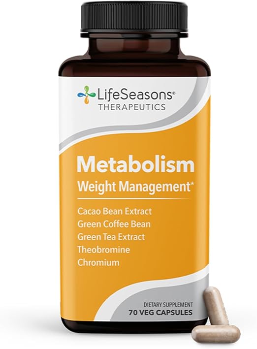 Metabolism Weight Control Support & Energy Boosting Supplement
