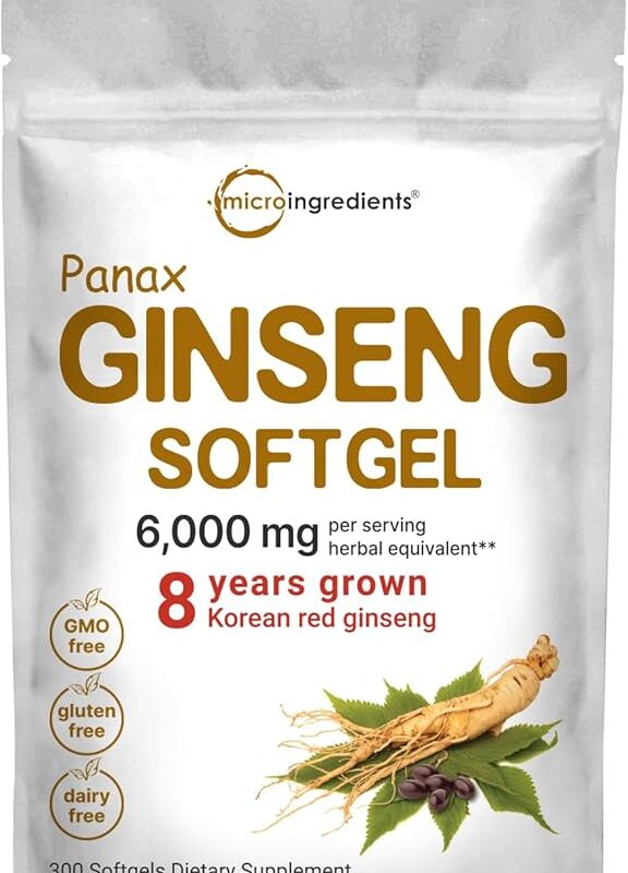 Micro Ingredients Red Panax Ginseng Supplement