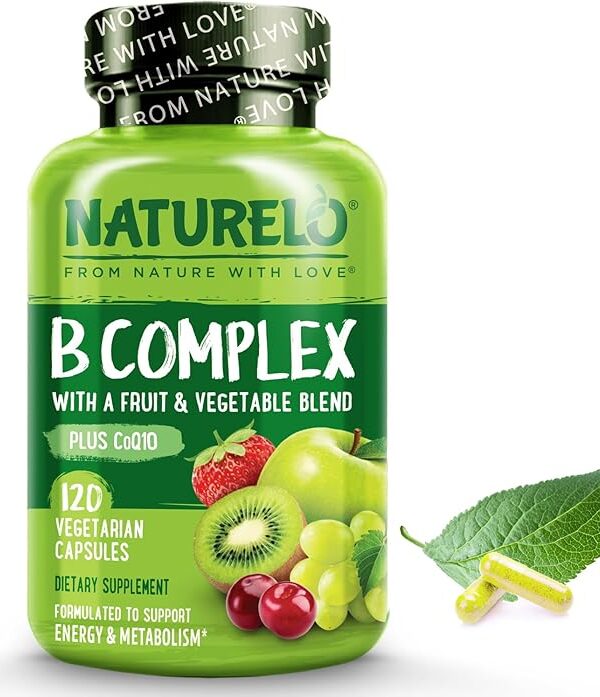NATURELO Vitamin B Complex with Methyl B12
