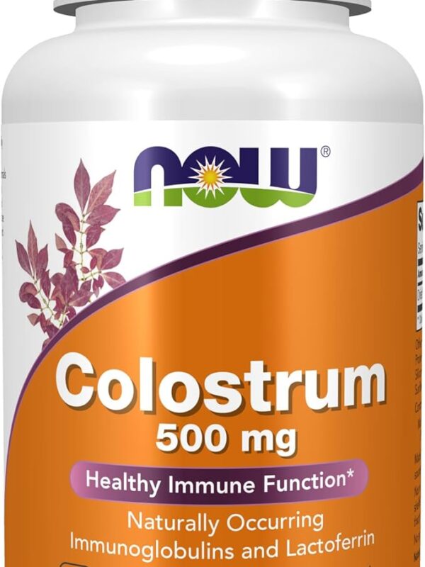 NOW Foods Supplements, Colostrum 500 mg