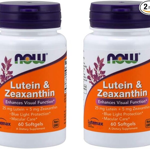 NOW Supplements, Lutein & Zeaxanthin
