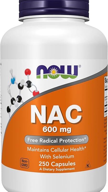 NOW Supplements, NAC (N-Acetyl Cysteine) 600 mg