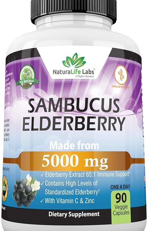 NaturaLife Labs Sambucus Elderberry 5,000 mg