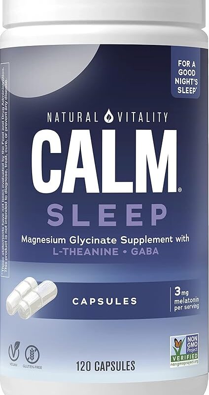 Natural Vitality Calm Sleep Magnesium Supplement