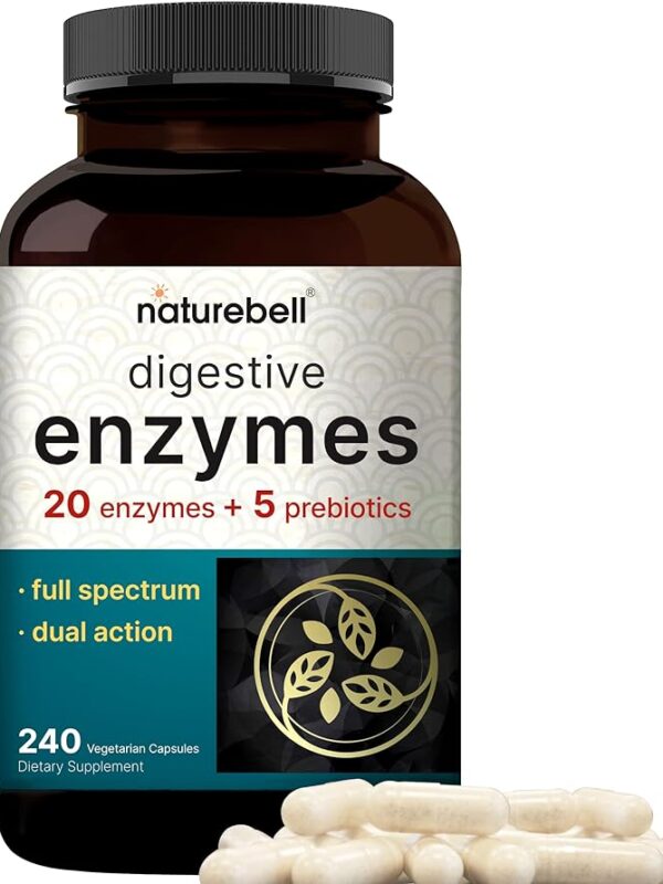 NatureBell Digestive Enzymes with Probiotics