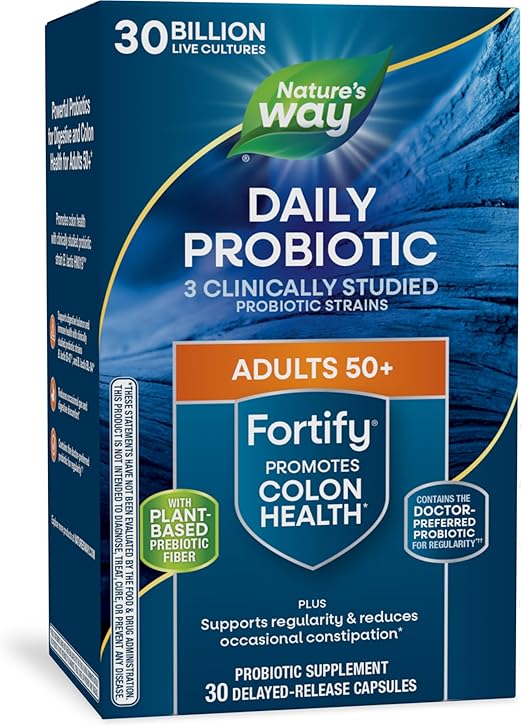 Nature's Way Fortify 50+ Daily Probiotic