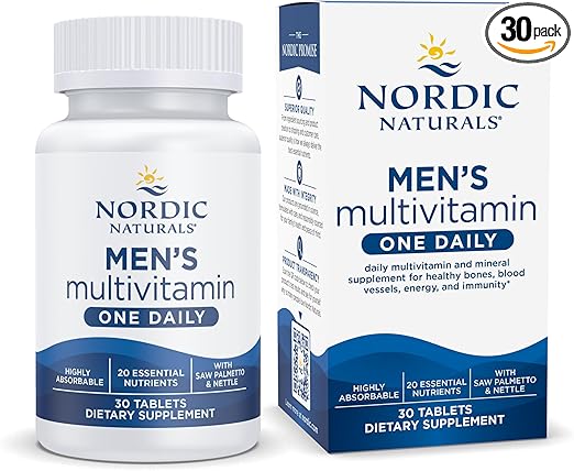 Nordic Naturals Men’s Multivitamin One Daily Supplement