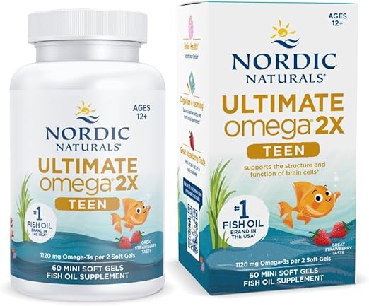Nordic Naturals Ultimate Omega 2X Teen Supplement