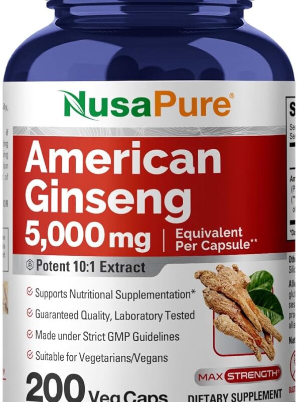 NusaPure American Ginseng 5000 mg