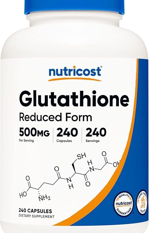 Nutricost Glutathione Capsules 500mg