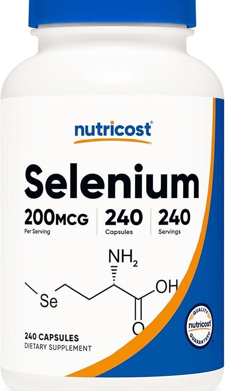 Nutricost Selenium 200mcg