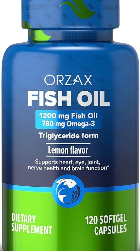ORZAX Omega 3 Fish Oil 1200 mg