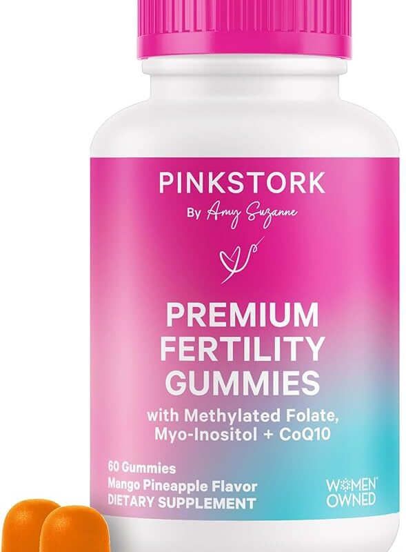 Pink Stork Premium Fertility Gummies for Women