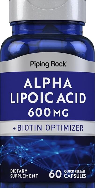 Piping Rock Alpha Lipoic Acid 600mg