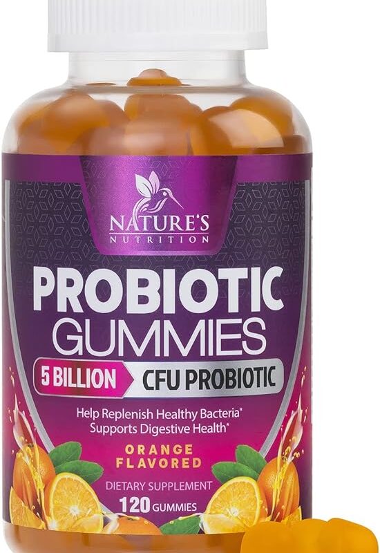 Probiotic Gummies for Digestive Health Supplement