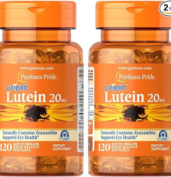 Puritan's Pride Lutein and Zeaxanthin Supplements