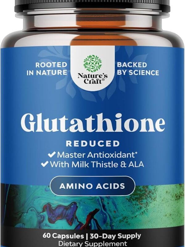 Reduced Glutathione Supplement with Glutamic Acid