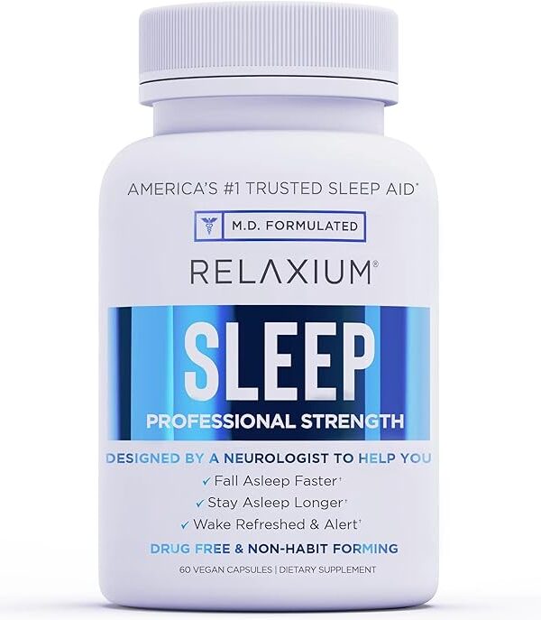 Relaxium Sleep Aid for Adults, Melatonin 5mg