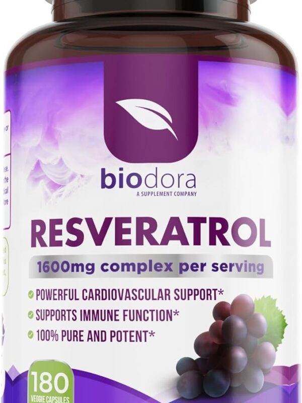 Resveratrol 1600mg, Trans-Resveratrol