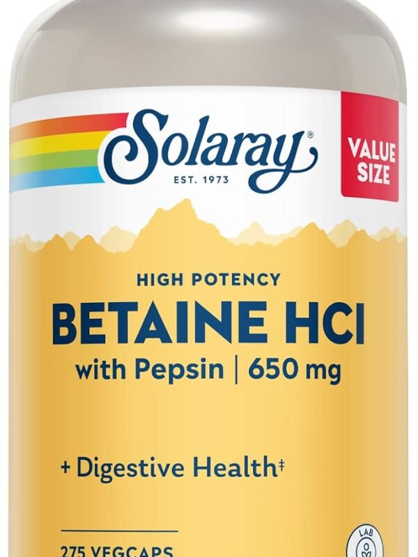 SOLARAY Betaine HCL with Pepsin in Pakistan