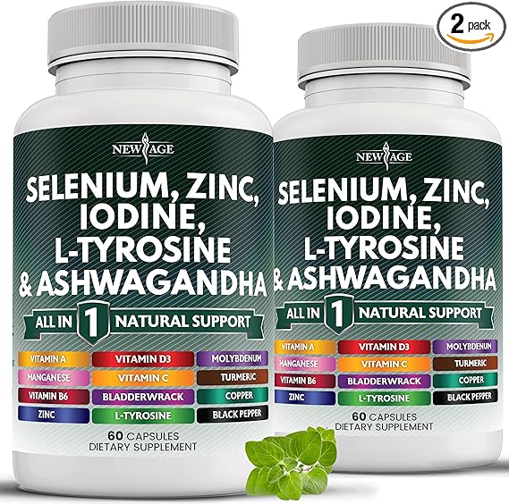 Selenium 300mcg Zinc 50mg Iodine