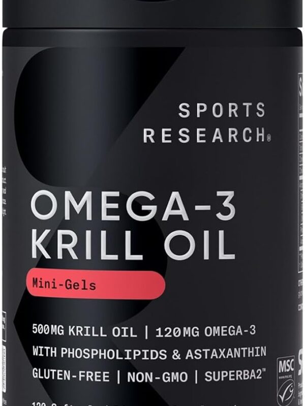 Sports Research Antarctic Krill Oil Omega 3