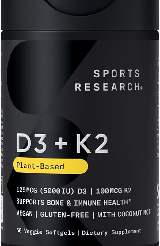 Sports Research Vitamin D3 K2