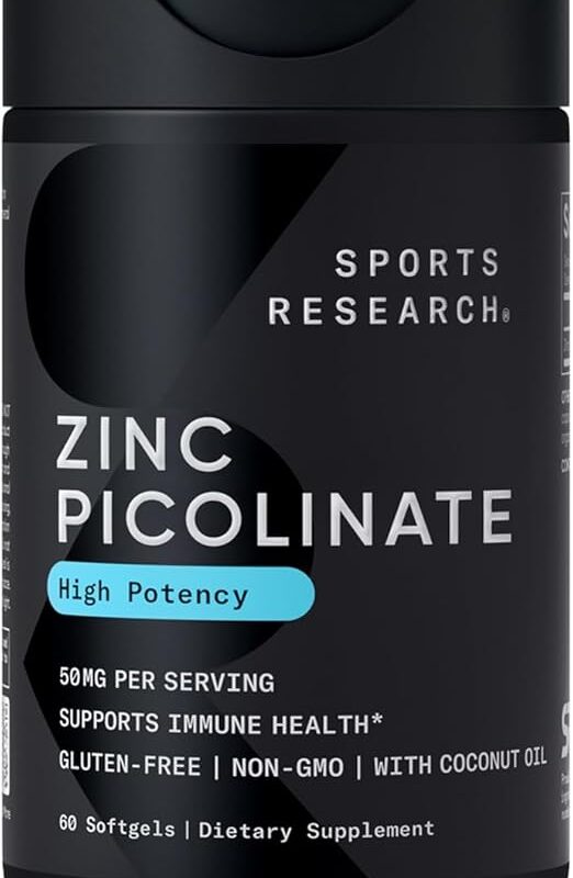 Sports Research Zinc Picolinate