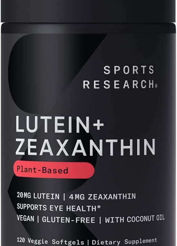 Sports Research® Lutein and Zeaxanthin Capsules