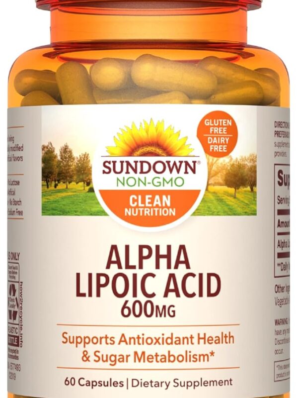 Sundown Alpha Lipoic Acid 600mg