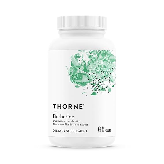 THORNE Berberine 1000 mg per Serving Botanical Supplement
