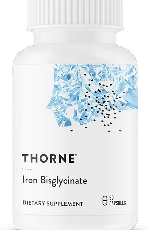 THORNE Iron Bisglycinate - 25 mg Iron Supplement