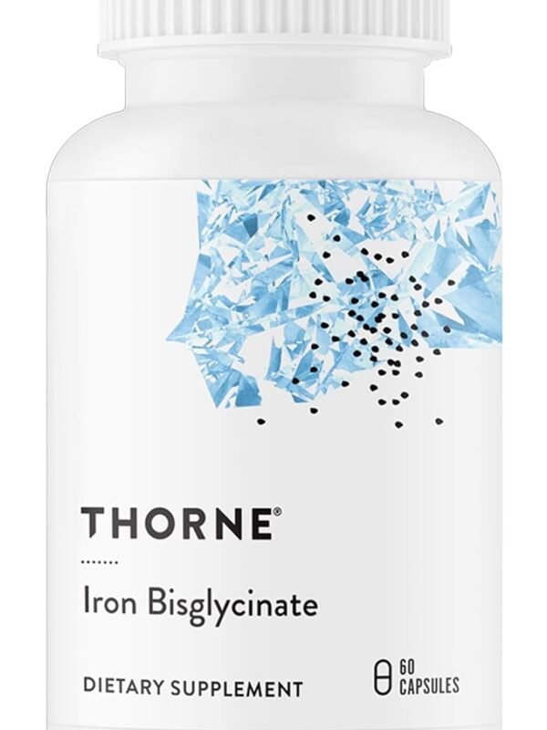 THORNE Iron Bisglycinate - 25 mg Iron Supplement