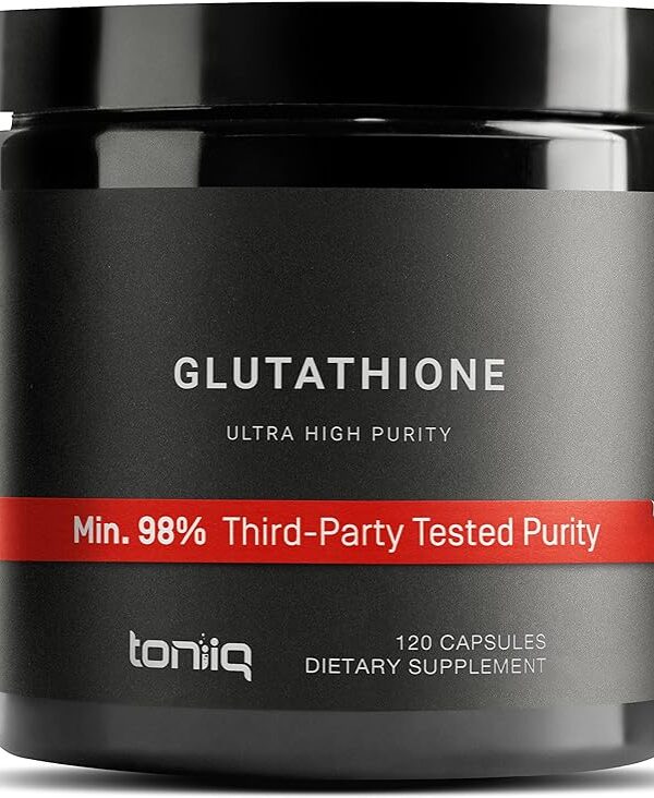 Toniiq Ultra High Strength Glutathione Capsules