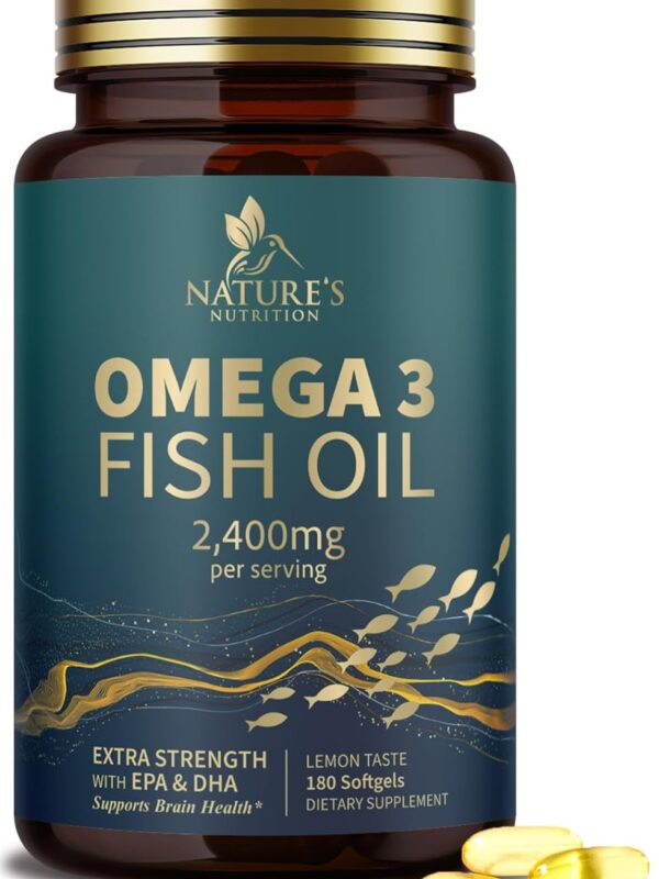 Triple Strength Omega 3 Fish Oil
