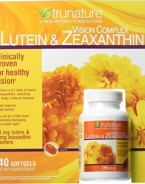 Trunature Vision Softgels Complex Lutein and Zeaxanthin