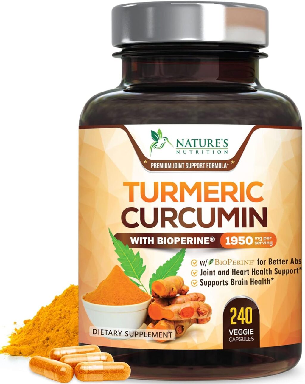 Turmeric Curcumin with BioPerine 95%