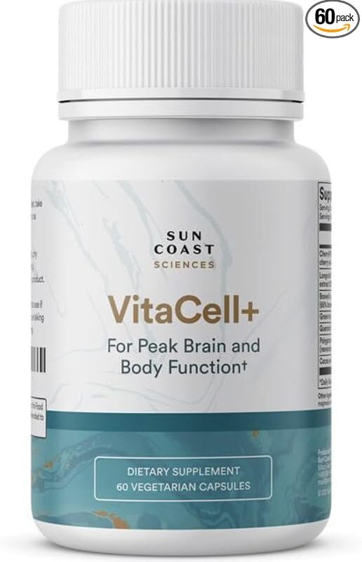 Vitacell+ Longvida Optimized Liposomal Curcumin Capsules