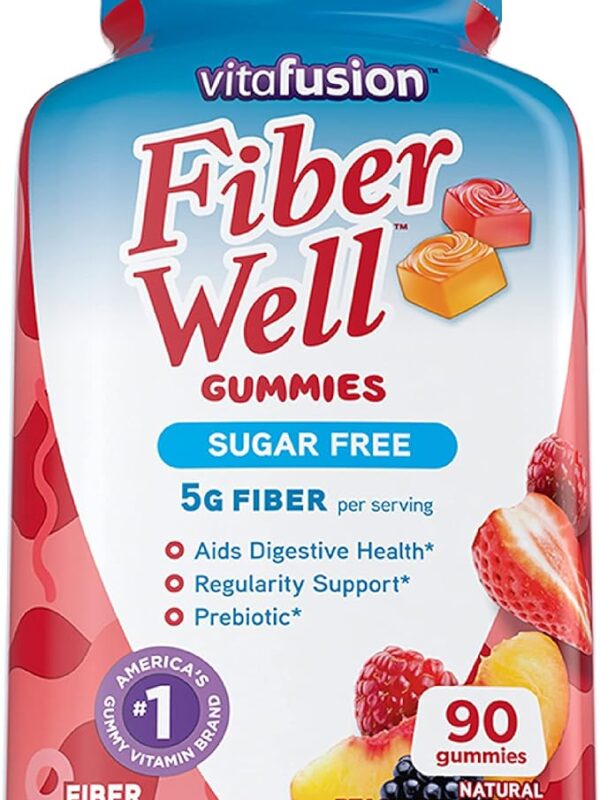 Vitafusion Fiber Well Sugar Free Fiber Supplement