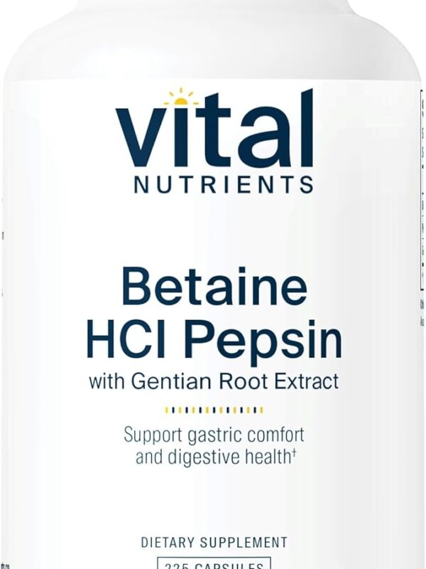Vital Nutrients Taine HCL Pepsin in Pakistan